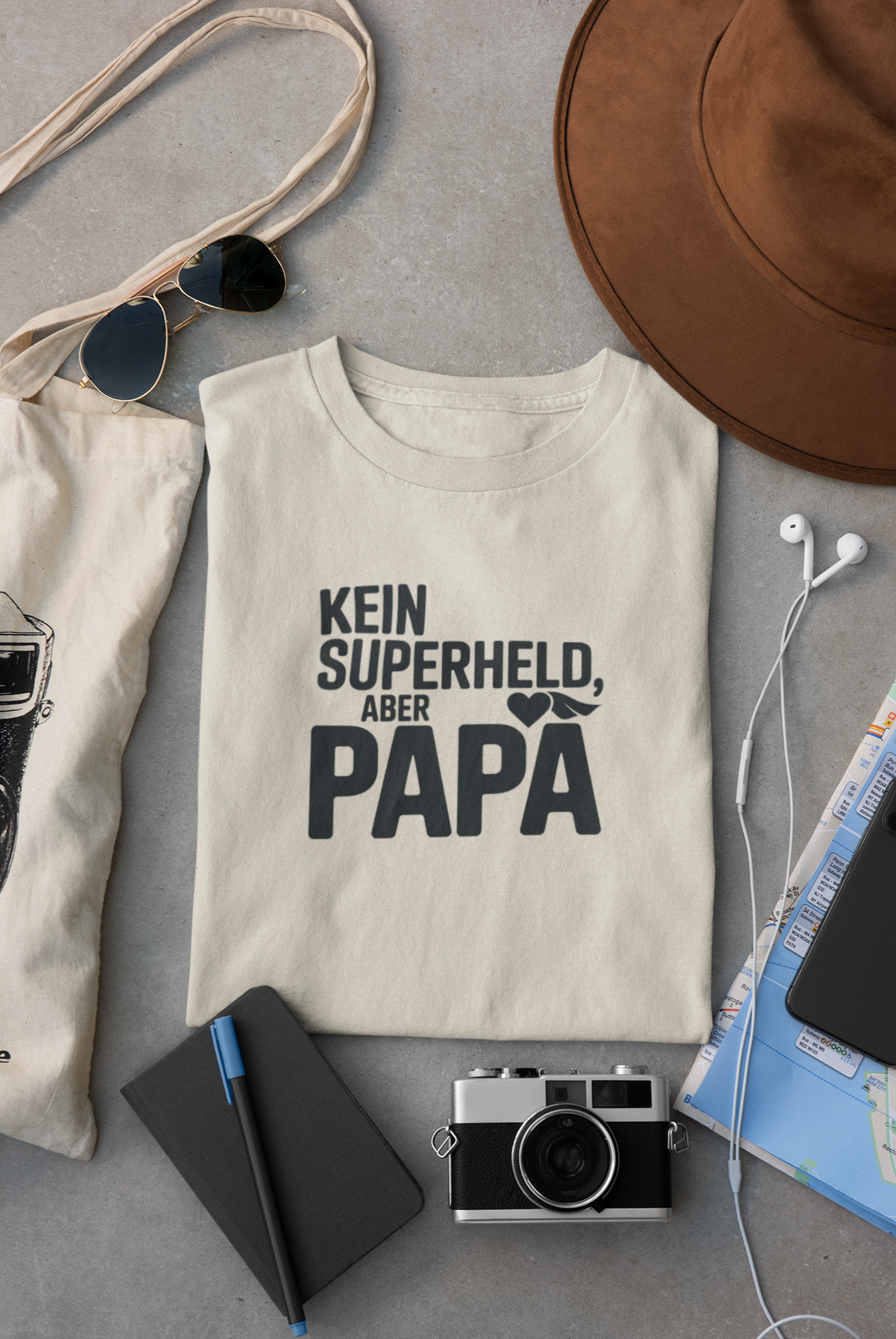 Kein Superheld T-Shirt