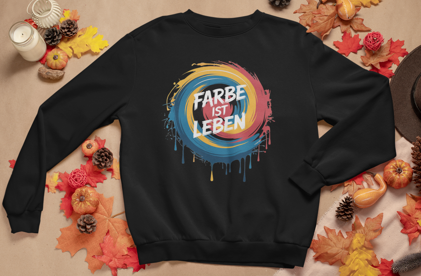 Farbe ist Leben Sweatshirt