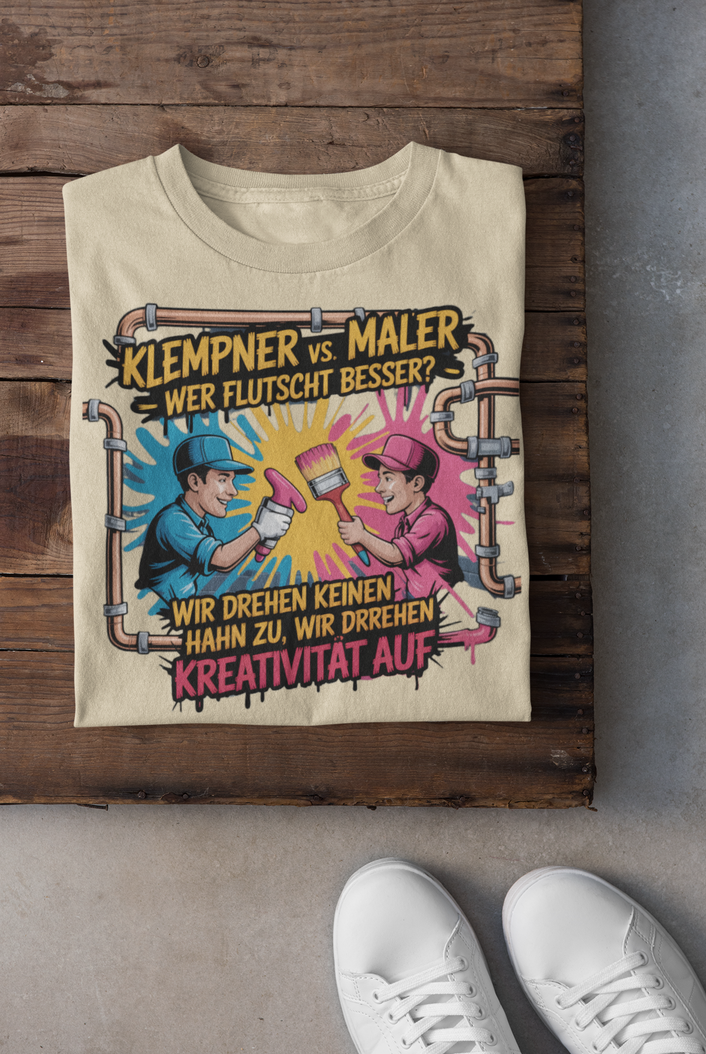 Klempner vs Maler T-Shirt