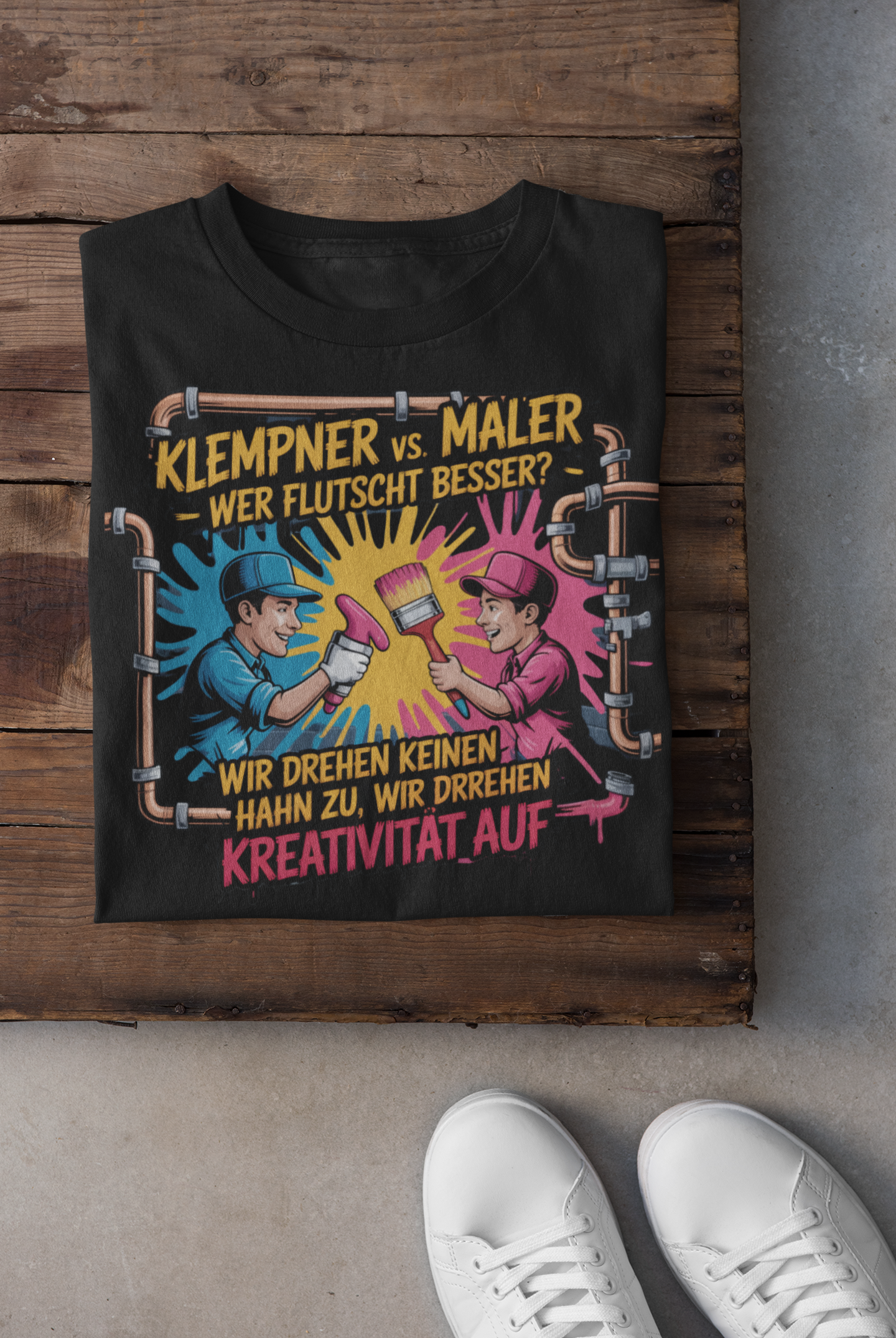 Klempner vs Maler T-Shirt
