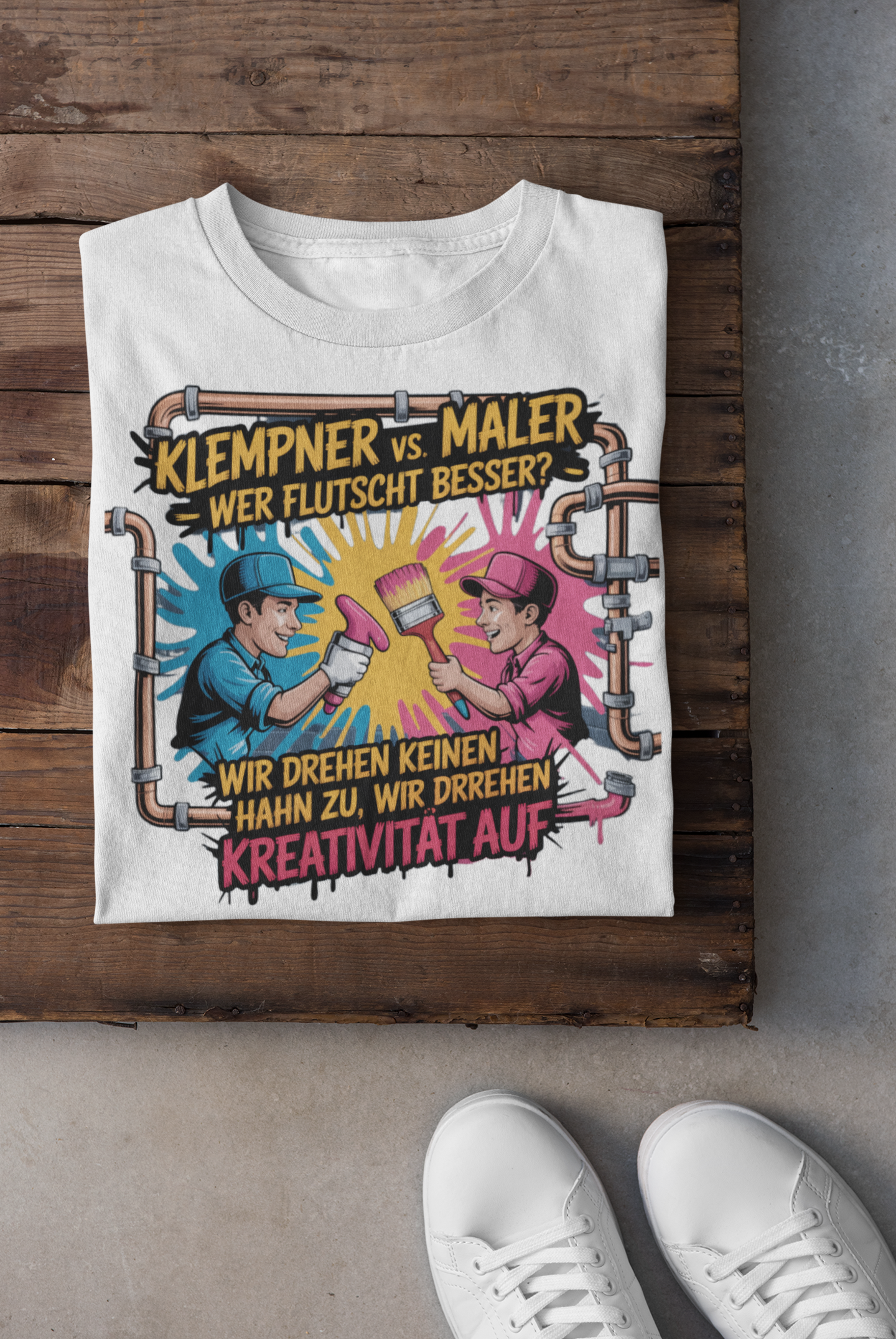 Klempner vs Maler T-Shirt