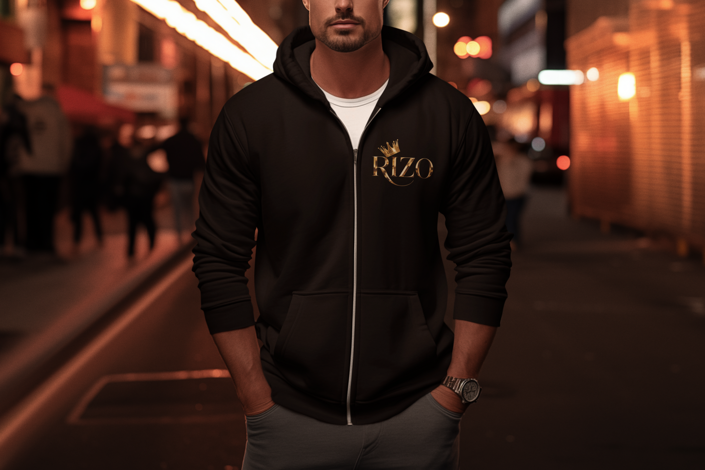Classic Zipper Hoodie Unisex