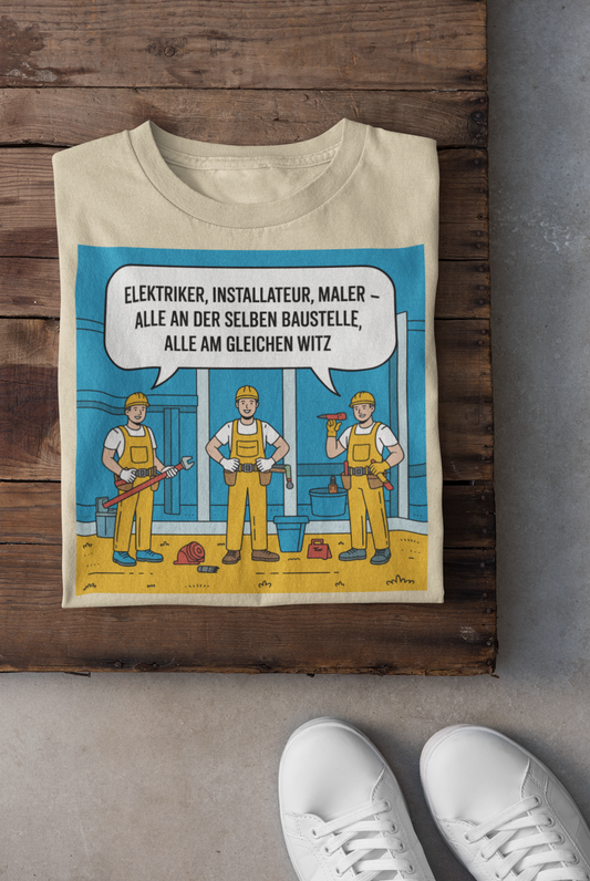 Elektriker Installateur Maler T-Shirt