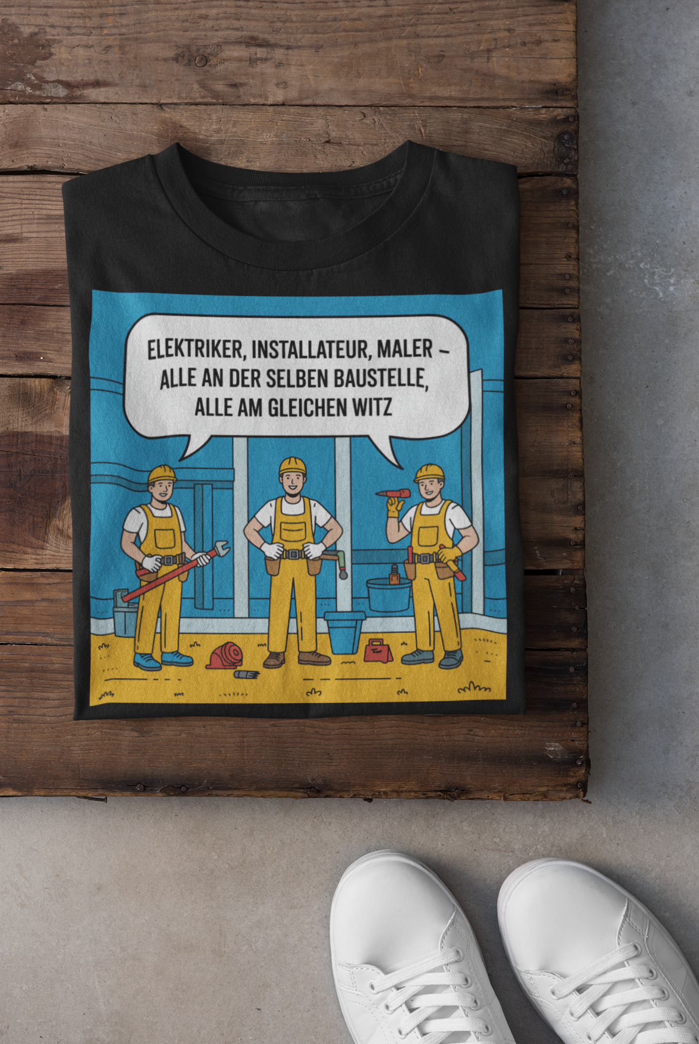 Elektriker Installateur Maler T-Shirt