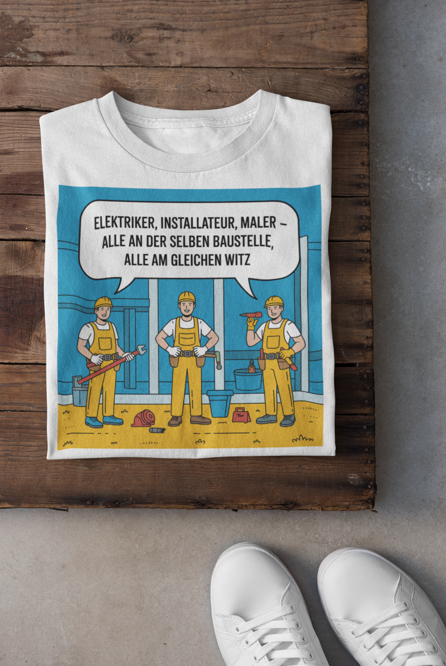Elektriker Installateur Maler T-Shirt