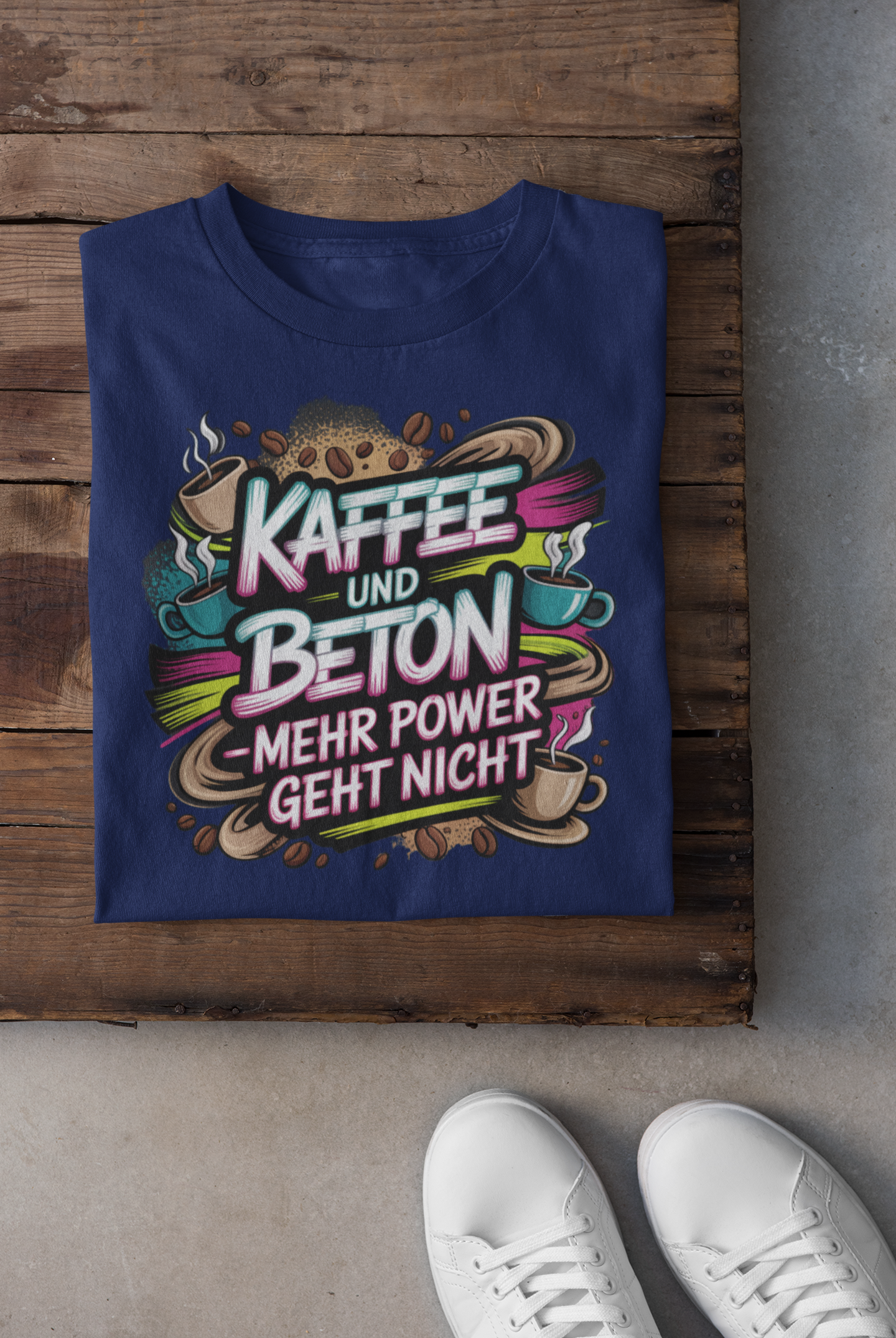 Kaffee und Beton T-Shirt