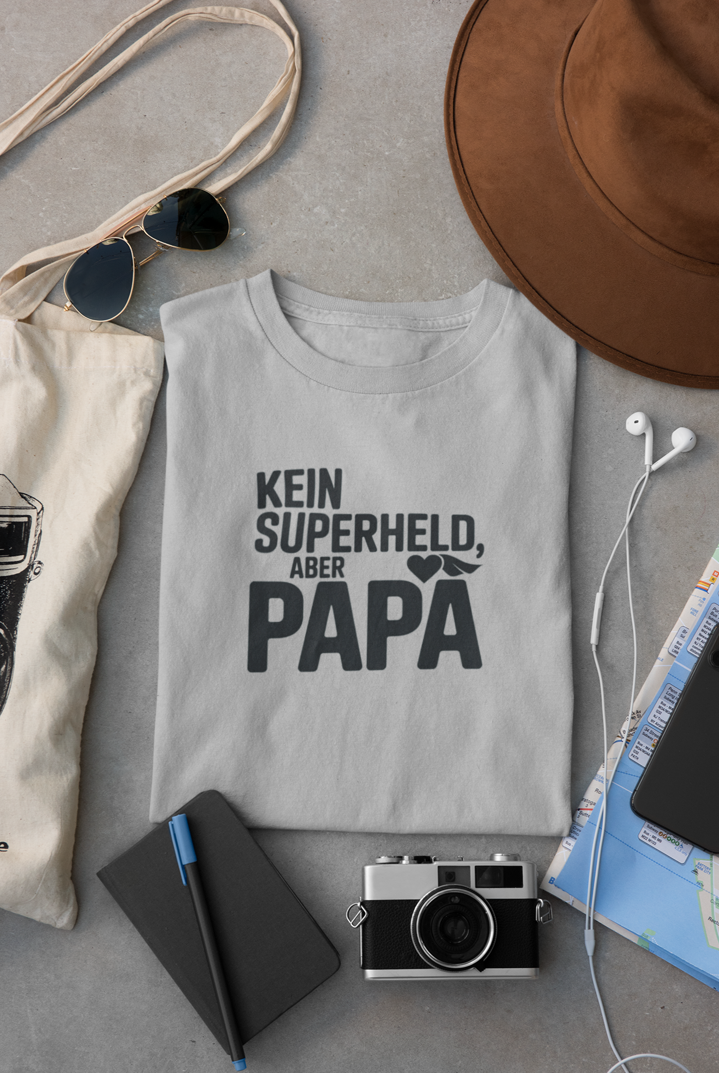 Kein Superheld T-Shirt