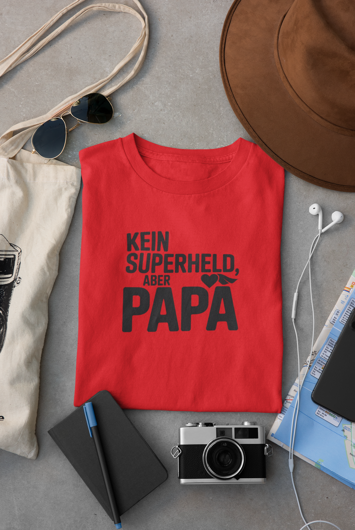 Kein Superheld T-Shirt
