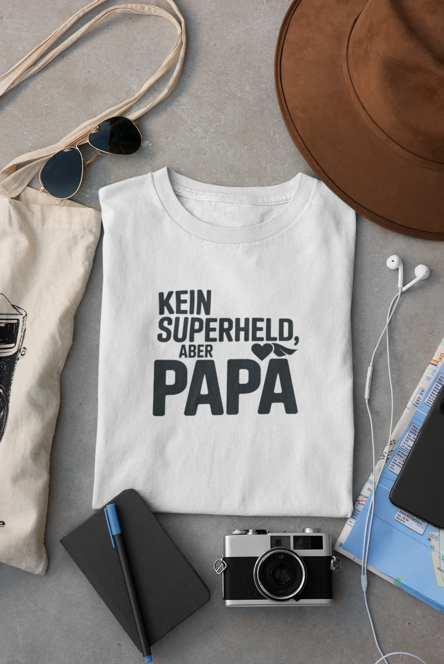 Kein Superheld T-Shirt