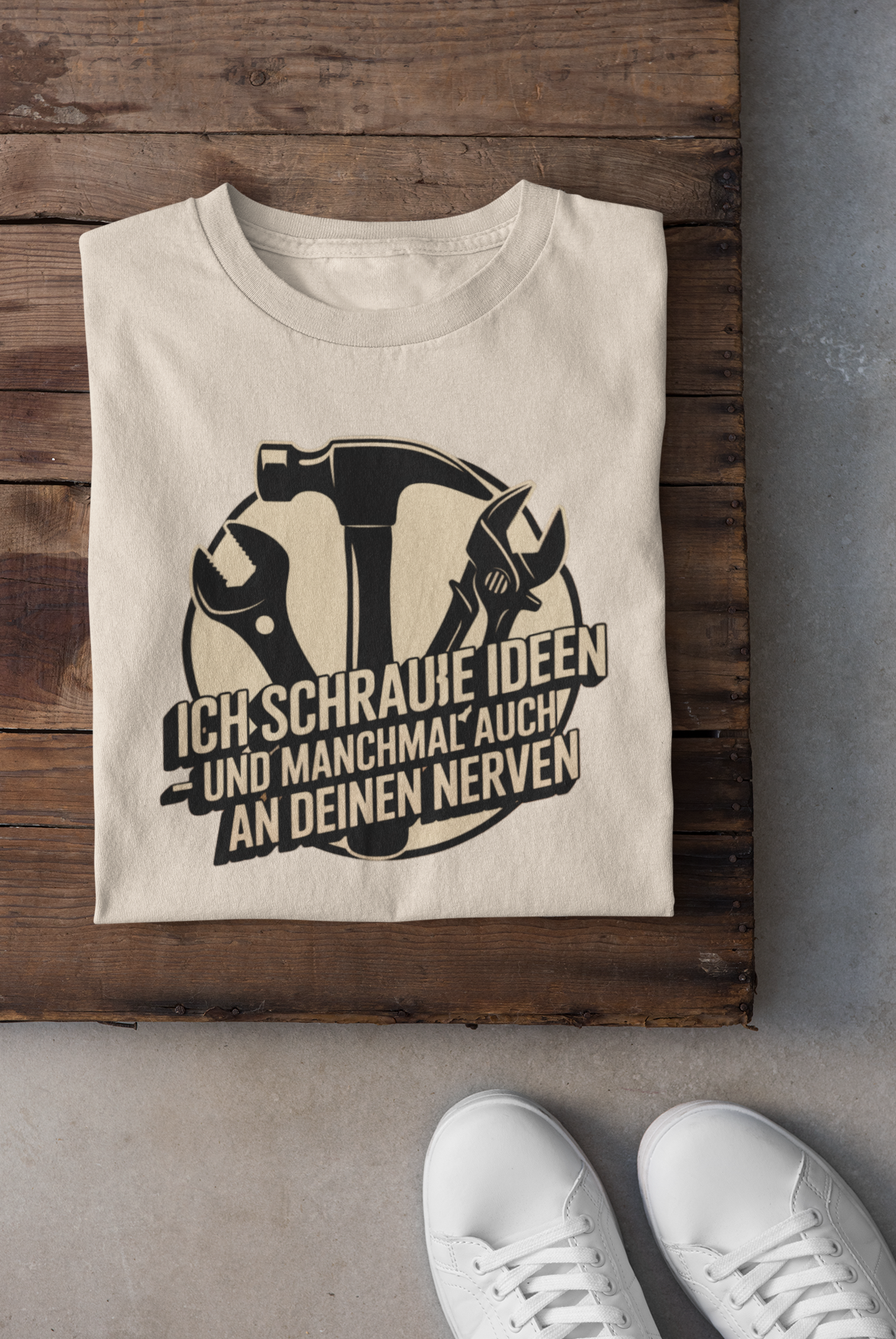 Ich Schraube Ideen T-Shirt