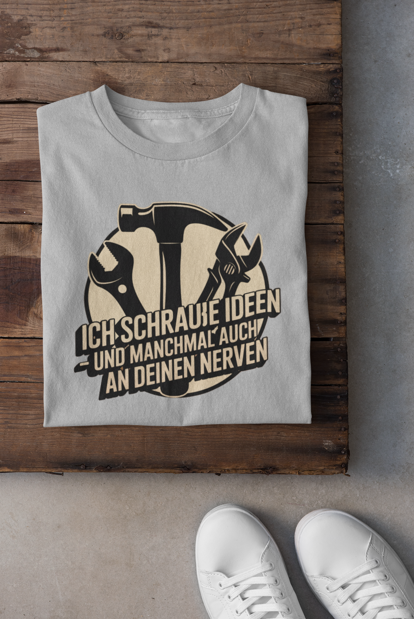 Ich Schraube Ideen T-Shirt