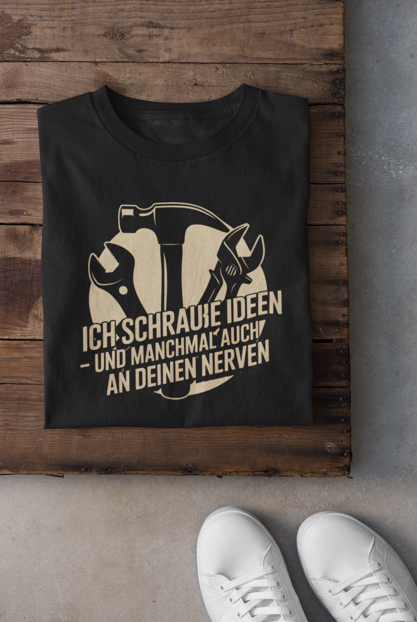 Ich Schraube Ideen T-Shirt
