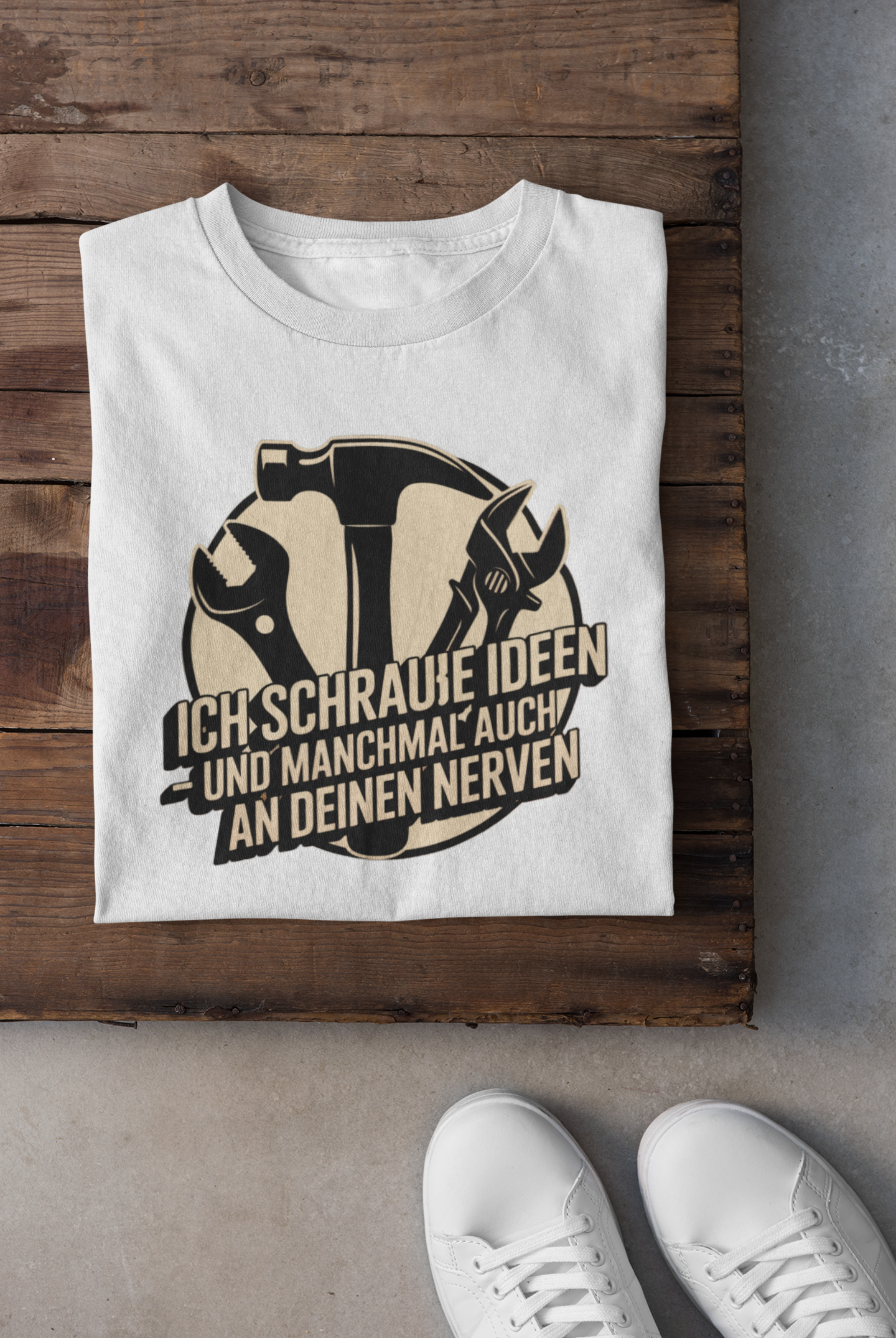 Ich Schraube Ideen T-Shirt