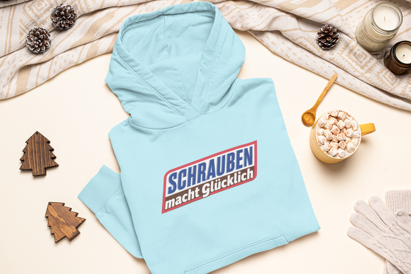 Schrauben macht Glücklich Hoodie