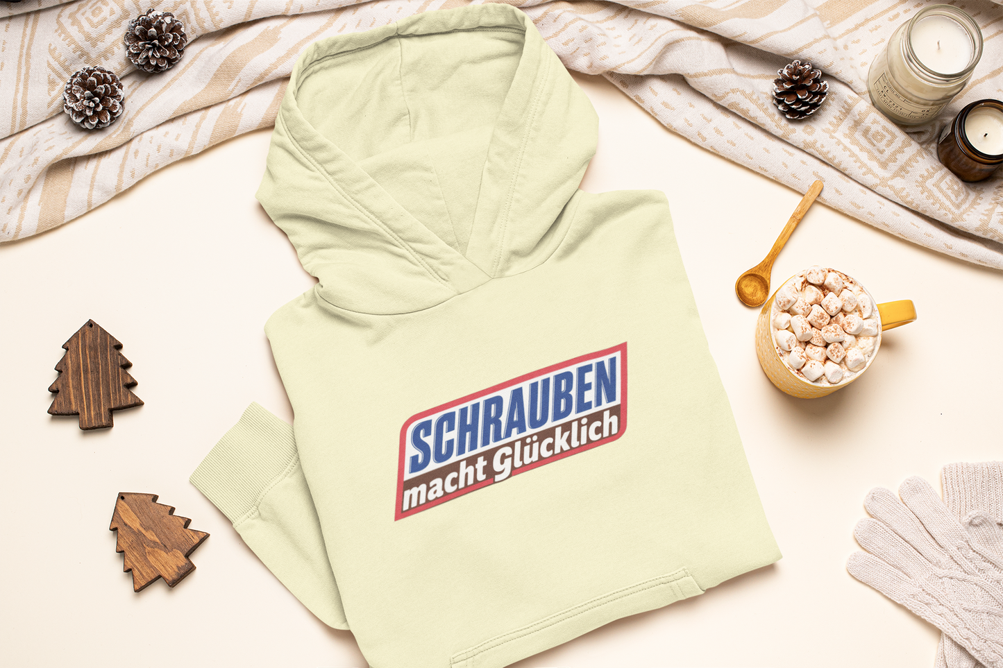 Schrauben macht Glücklich Hoodie