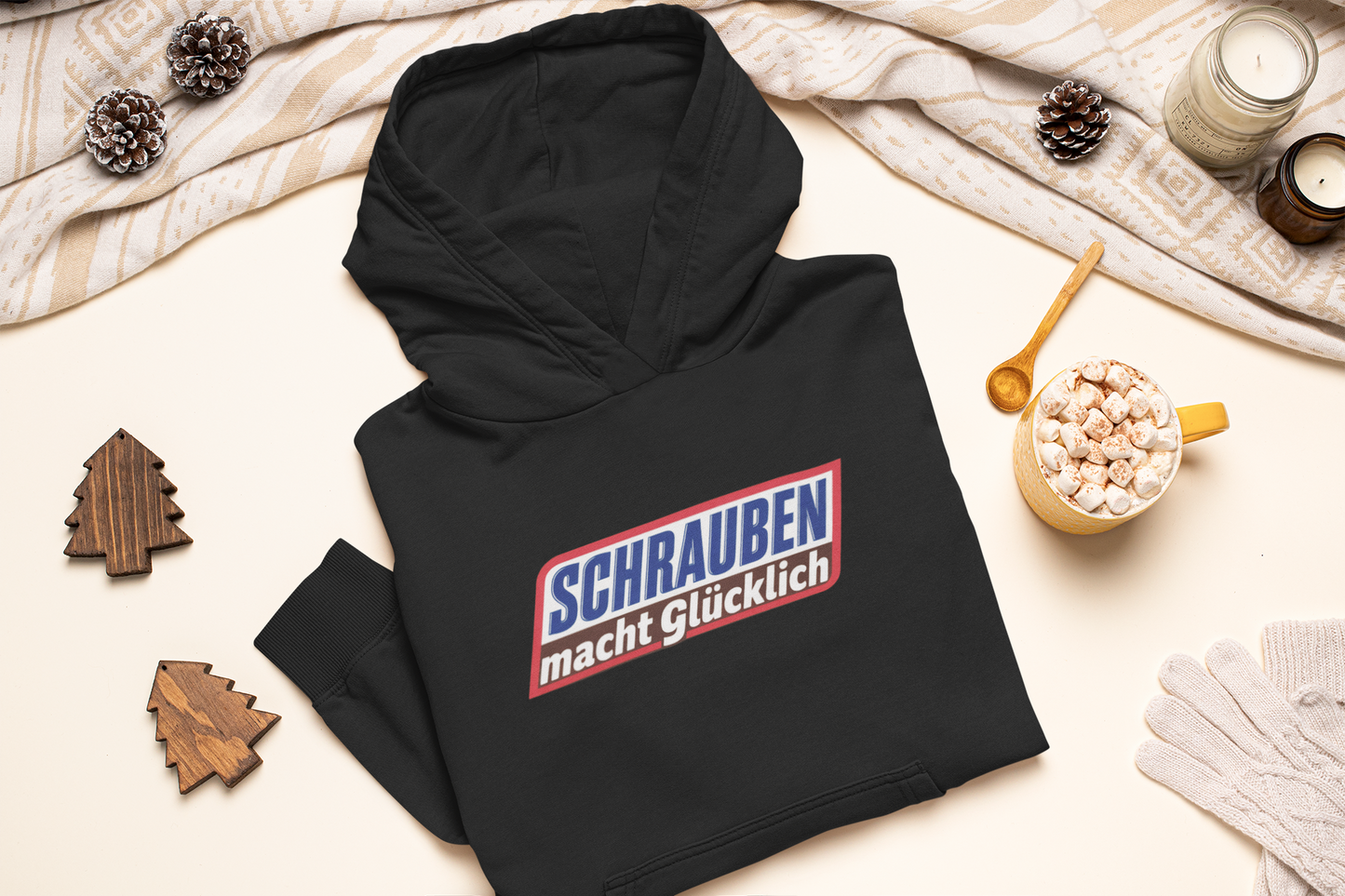 Schrauben macht Glücklich Hoodie