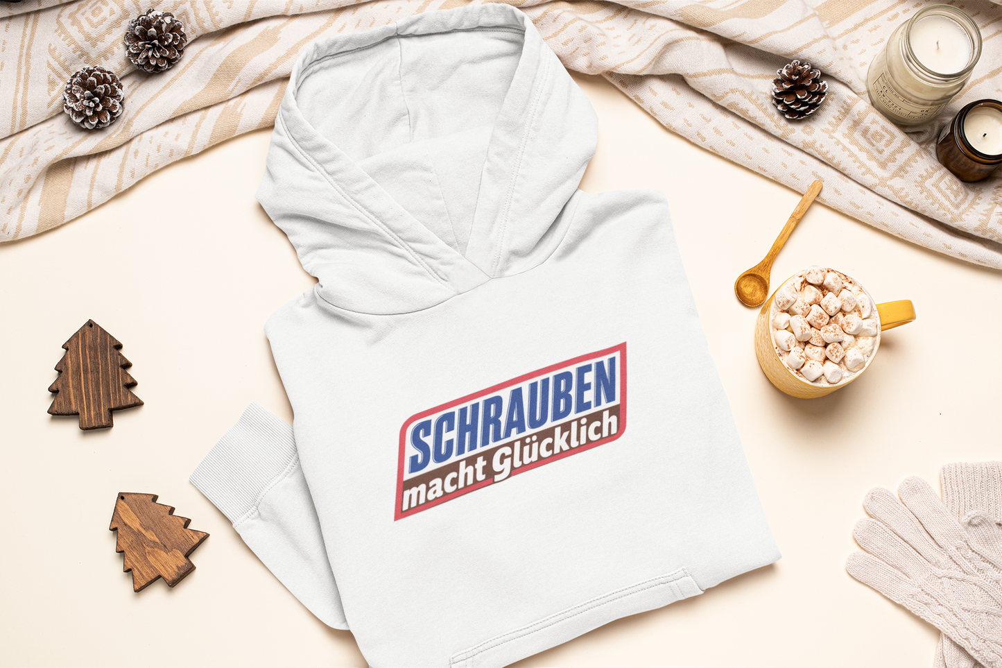 Schrauben macht Glücklich Hoodie